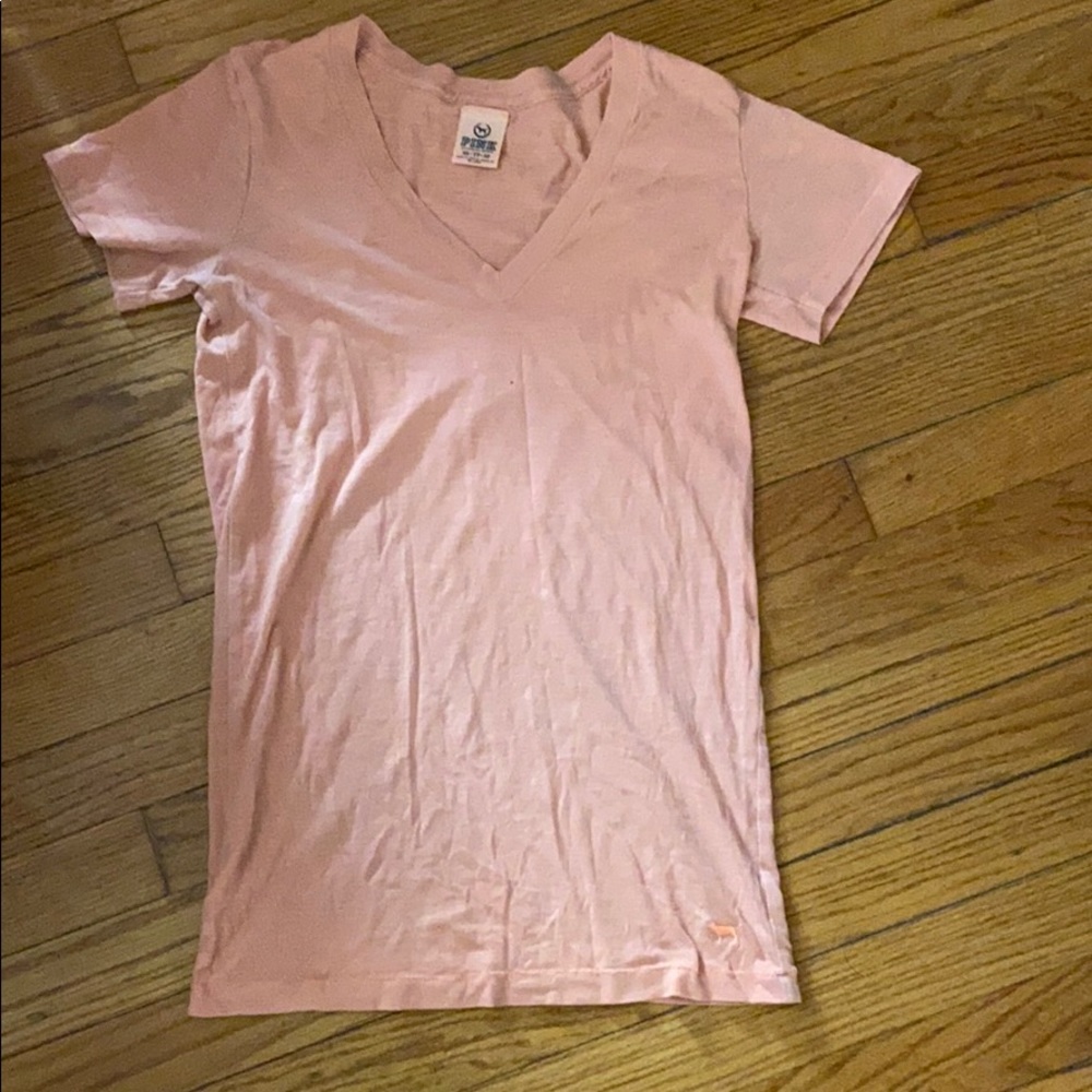 V neck short sleeve top